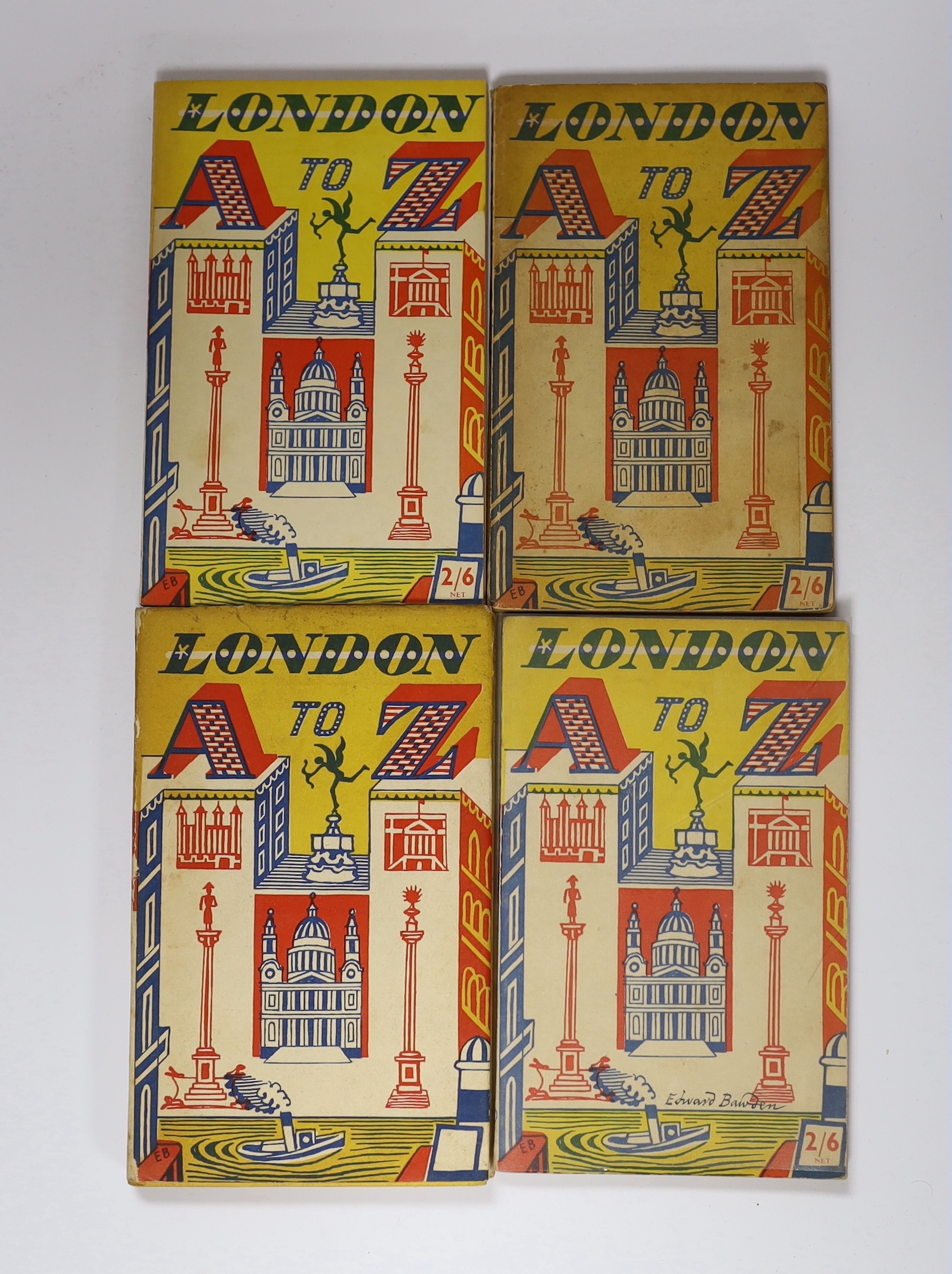 Bawden, Edward (illustrator), Carrington, Noel - Life in an English Village, with 16 lithographs, Penguin Books, 1949, (2 copies); Dahl, Roald- Kiss Kiss, 1962 and Powell, Anthony - What’s Become of Waring, both Penguin
